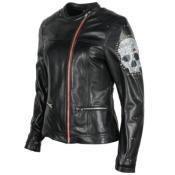 Blouson moto femme HELSTONS CHER cuir soft