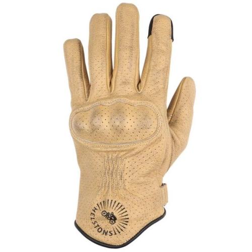 Gants moto femme été HELSTONS SUNSHINE AIR cuir