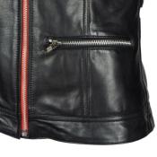 Blouson moto femme HELSTONS CHER cuir soft