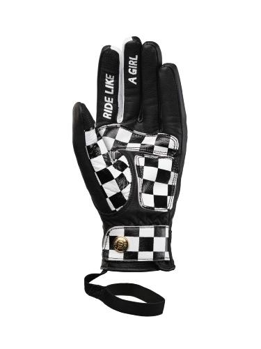 Gants moto femme t EUDOXIE GOLD